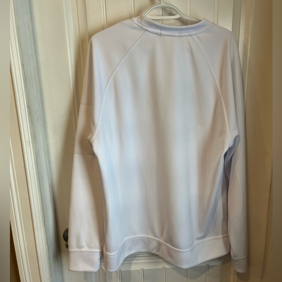 EUC University of Ottawa Performance Crew neck sweatshirt White Large L - Picture 7 of 8